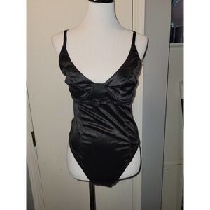 NWOT Black lingerie Bodysuit large